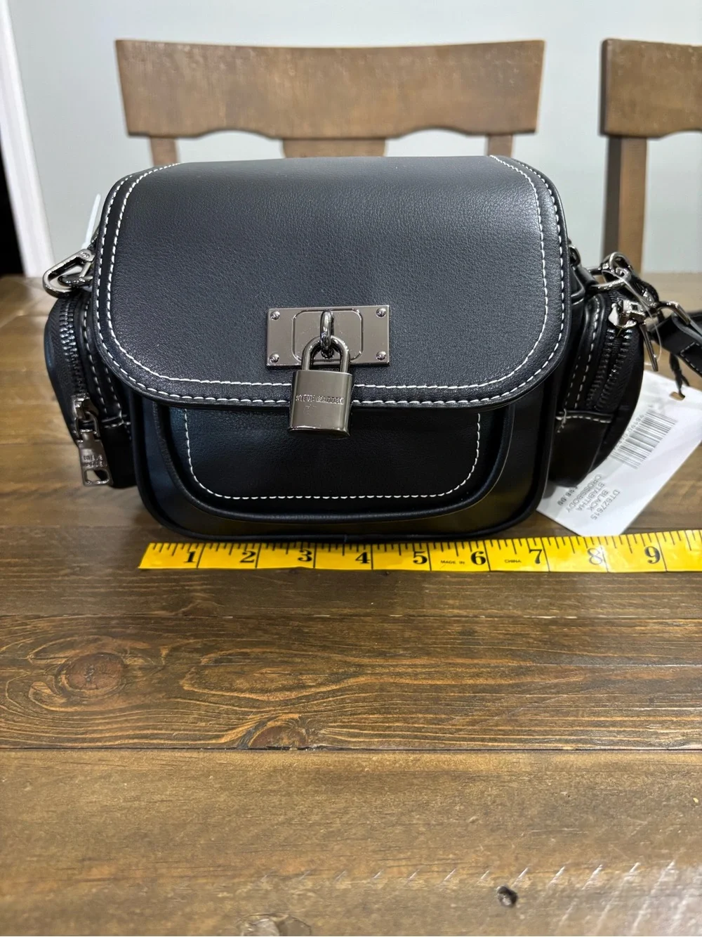Steve Madden BTABITHA Black Crossbody Bag